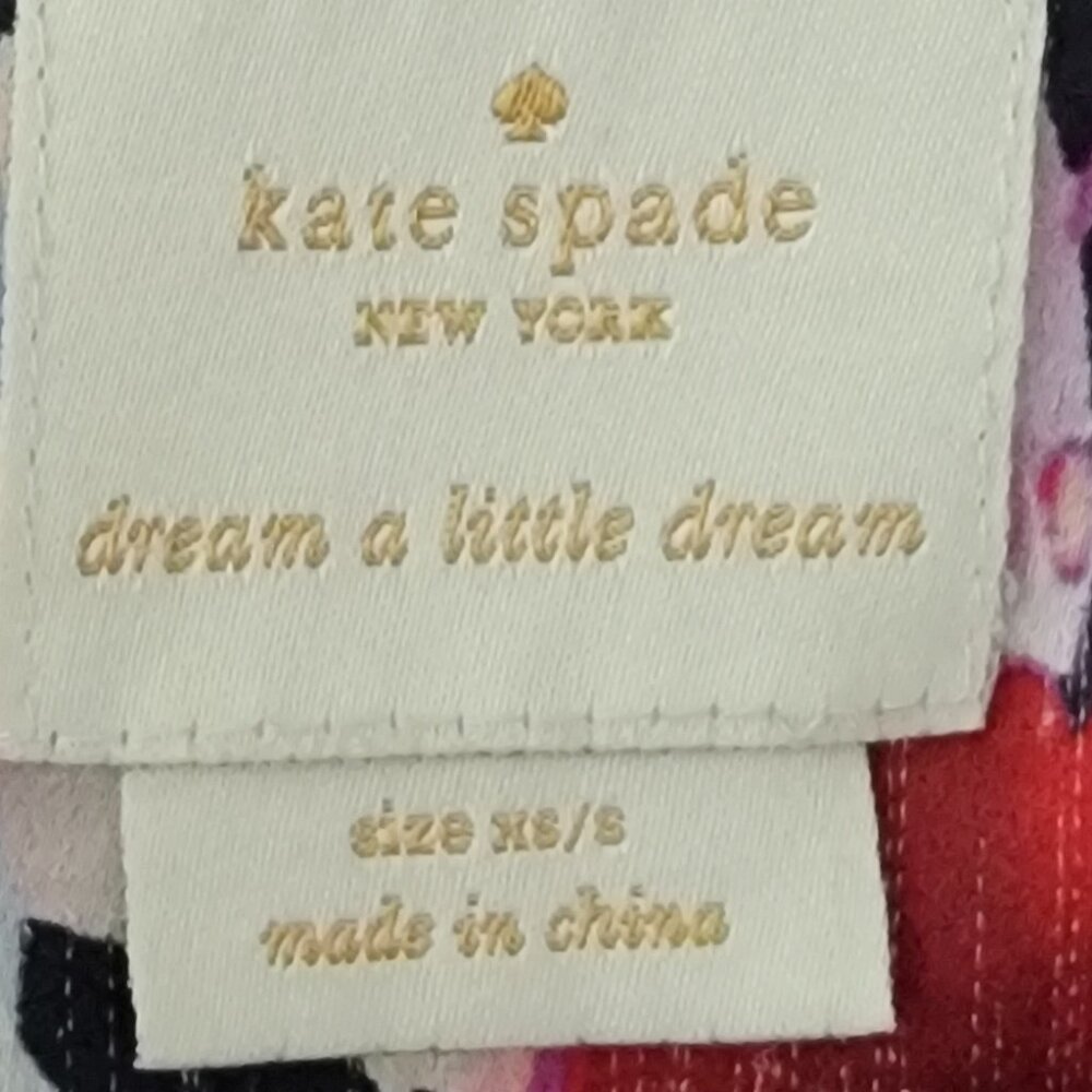 Kate Spade New York Floral Belted (Belt not included) Robe Mid Length - Picture 13 of 14
